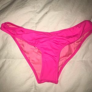 THREE pairs Victoria Secret / PINK bikini bottoms